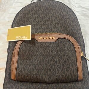 Michael Kors Jaycee Medium Backpack New with Tags